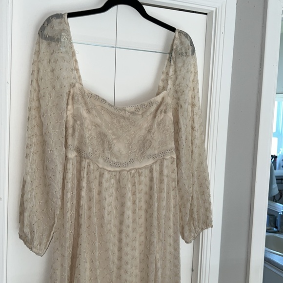 NWTS FREE PEOPLE EYELET MAXI (L) - Picture 11 of 17